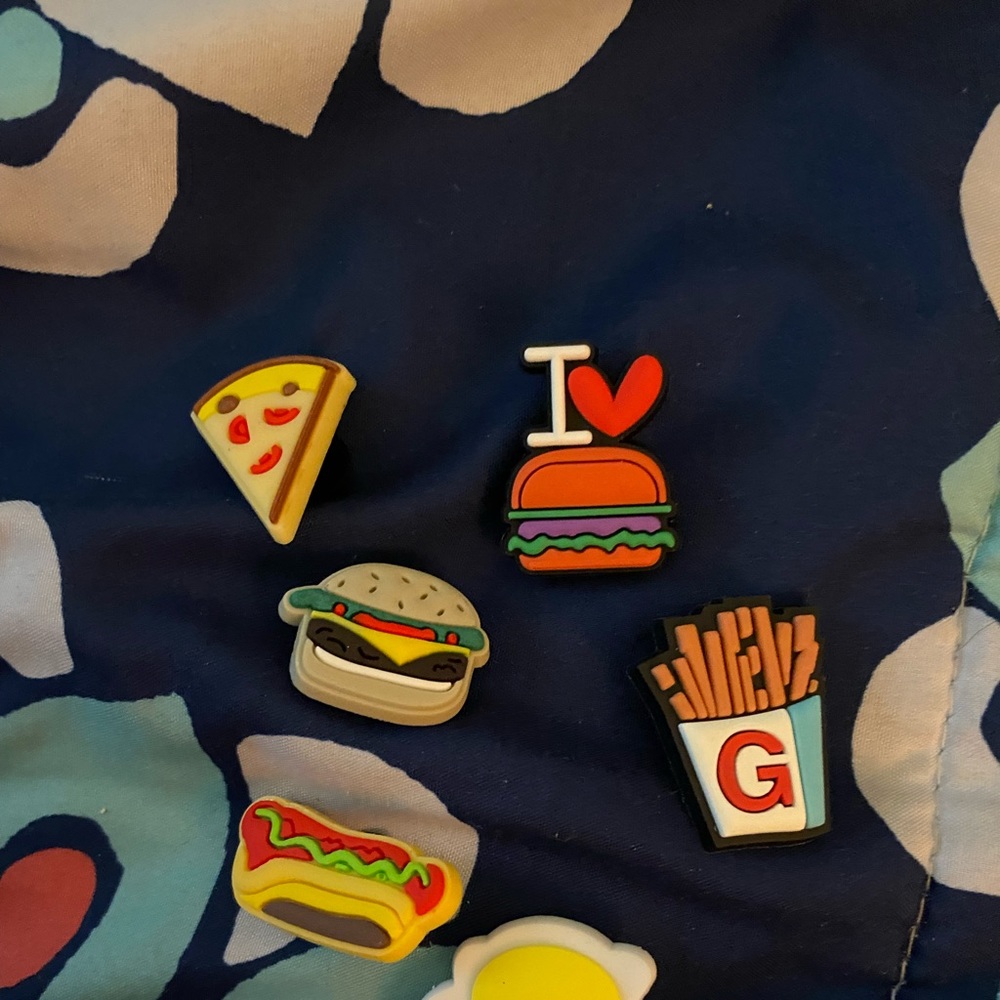 Food crocs jibbitz